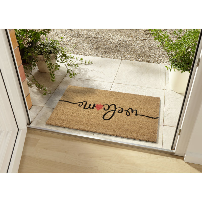 Mix Mats Welcome Leafs Doormat