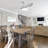 47 Inch Ceiling Fan With 22W LED Light And Remote Control 6 Speeds Reversible DC Motor For Living Room Bedroom-328648810