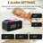 Digital Electric Tabletop Clock with Alarm in
