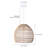 Nagle 1 - Light Natural Dome Pendant-676360798