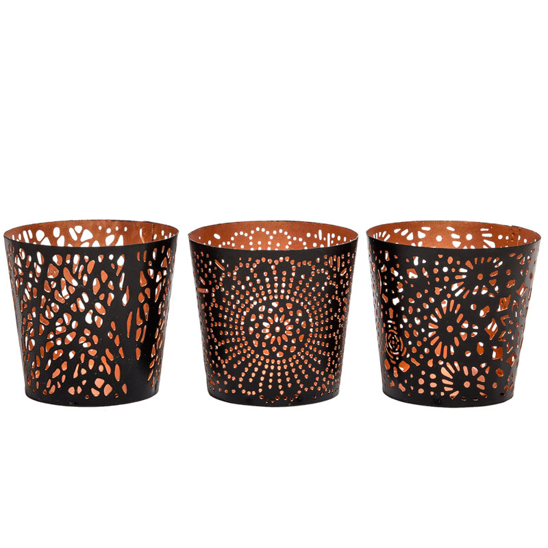 2.75'' H Metal Tabletop Votive Holder