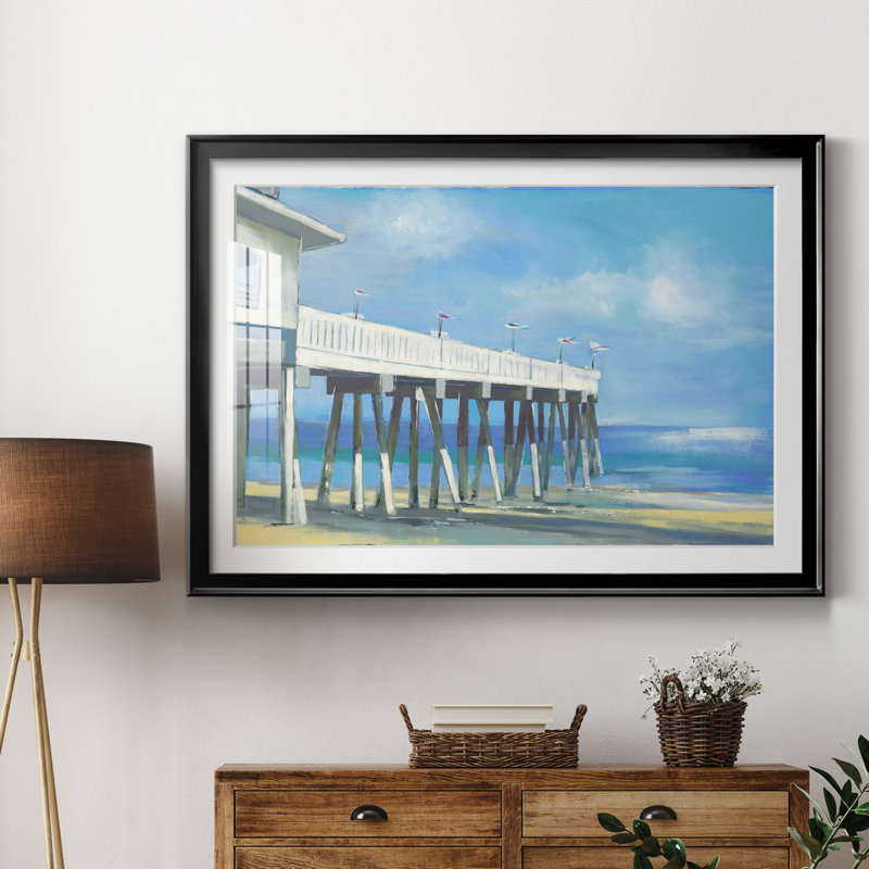 Motif de point de fuite, H 30,5 po x l 42,5 po x P 1,5 po, Cadre noir