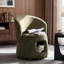 Convertible Pet Friendly Accent Chair with Hidden Pet Nook and Sturdy Support Legs-133996962