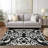 Chayden Flatweave Washable Damask Indoor / Outdoor Rug-98168764