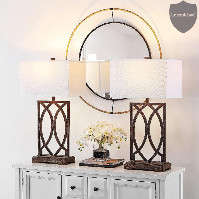 Ensemble de lampes de table 30 po Marjorie