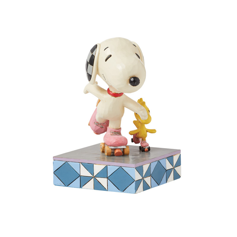 Figurine Peanuts par Jim Shore Snoopy & Woodstock