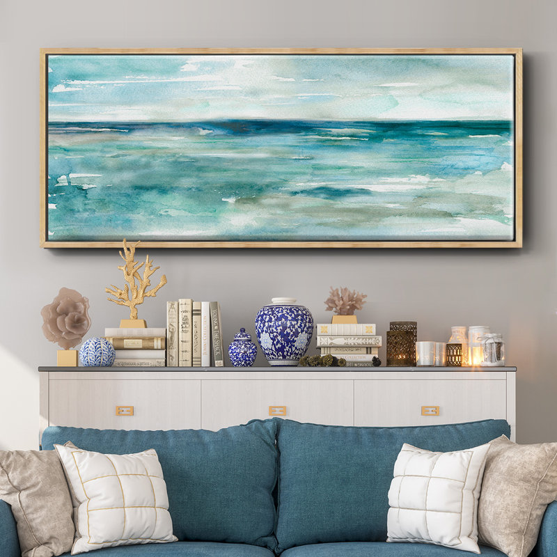 Wash Over Me- Framed Canvas