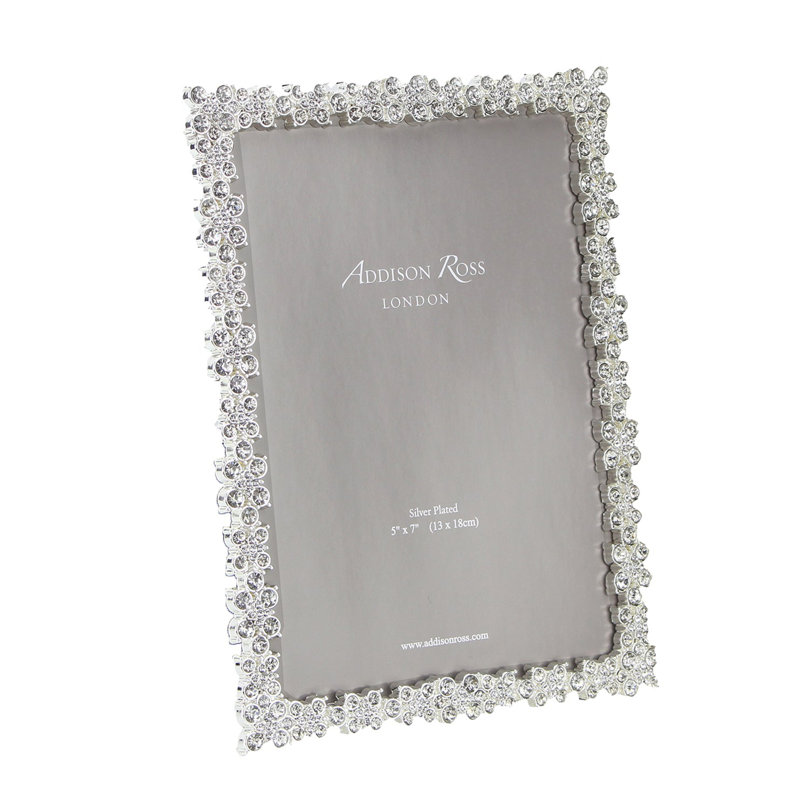 Diamante Metal Beaded Picture Frame