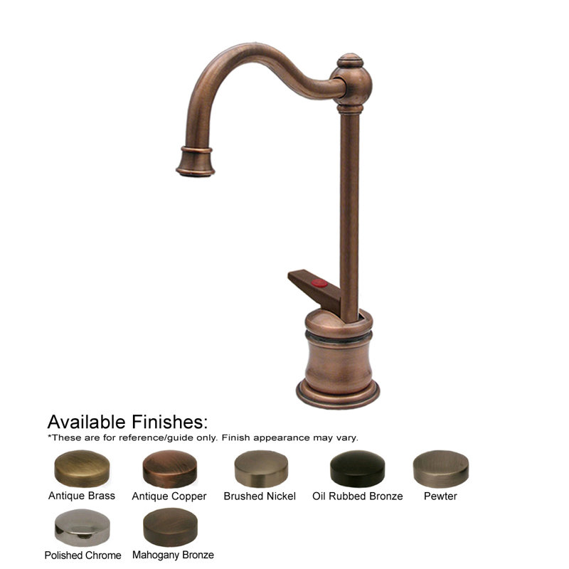 Distributeur d'eau chaude Forever, Laiton antique