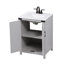 Ensemble de meuble-lavabo simple 24 po Slayton-713360324