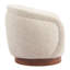 Chaise pivotante beige