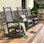 Chaise berçante en plastique Brayshun