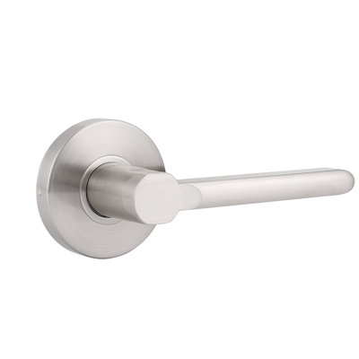 Brushed Nickel Passage (Hall & Closet) Door Lever