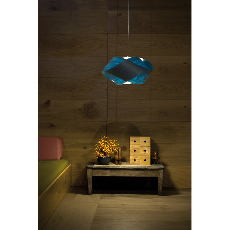 Nut 1 - Light Pendant, GU24, Gray, Brushed Nickel