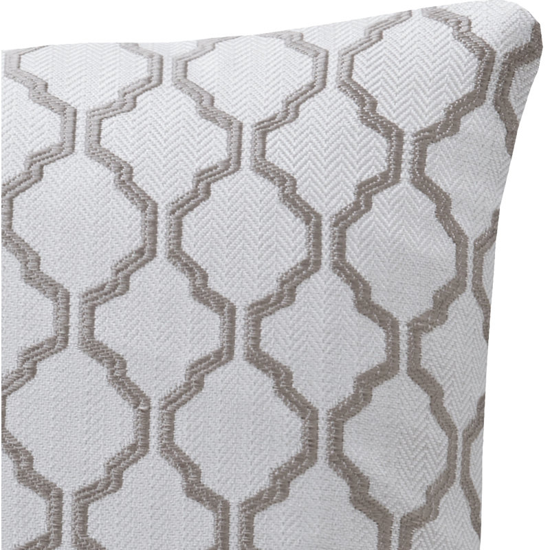 Dareece Cotswold Cushion Covers with Filler Pads, 45 cm H x 45 cm W x 15 cm D, Latte/Grey