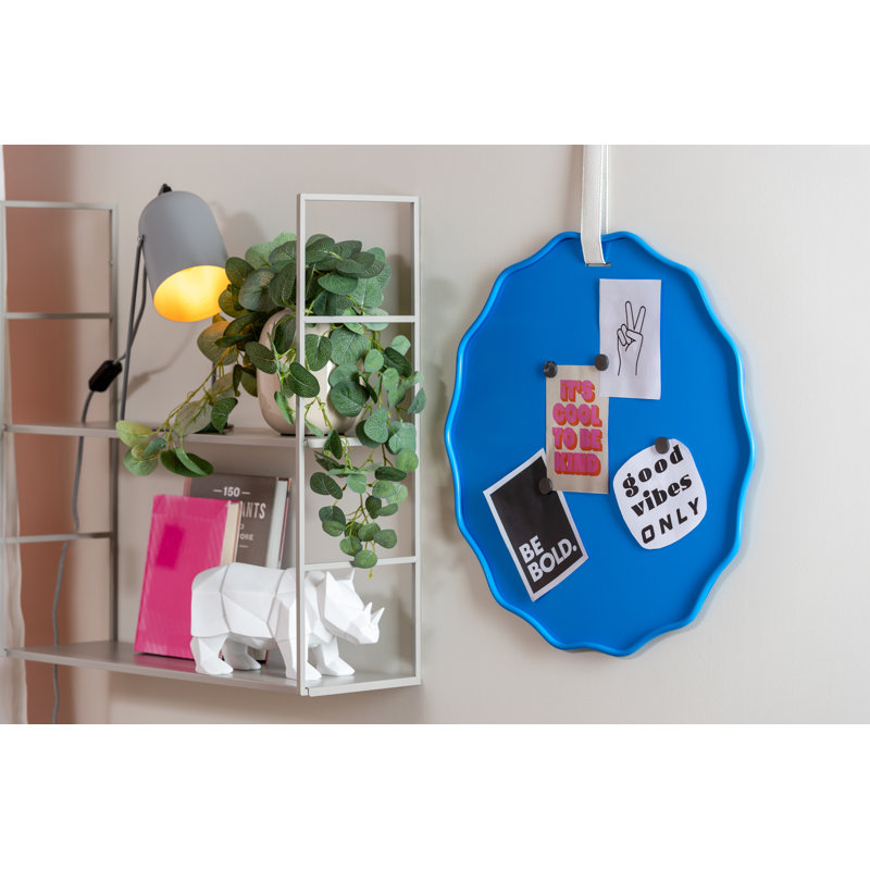 Magnetic Metal A-Frame Sign Holder, Blue
