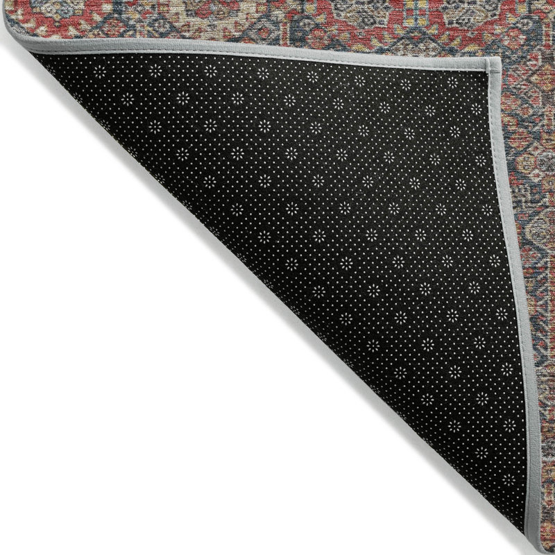 Sonja Washable Floral Indoor / Outdoor Rug, Rectangle 9' x 12'