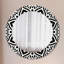 Huldar Glass Flat Wall Mirror