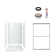 Accord 48" W x 77" H Framed Rectangle Sliding Shower Stall and Base Included