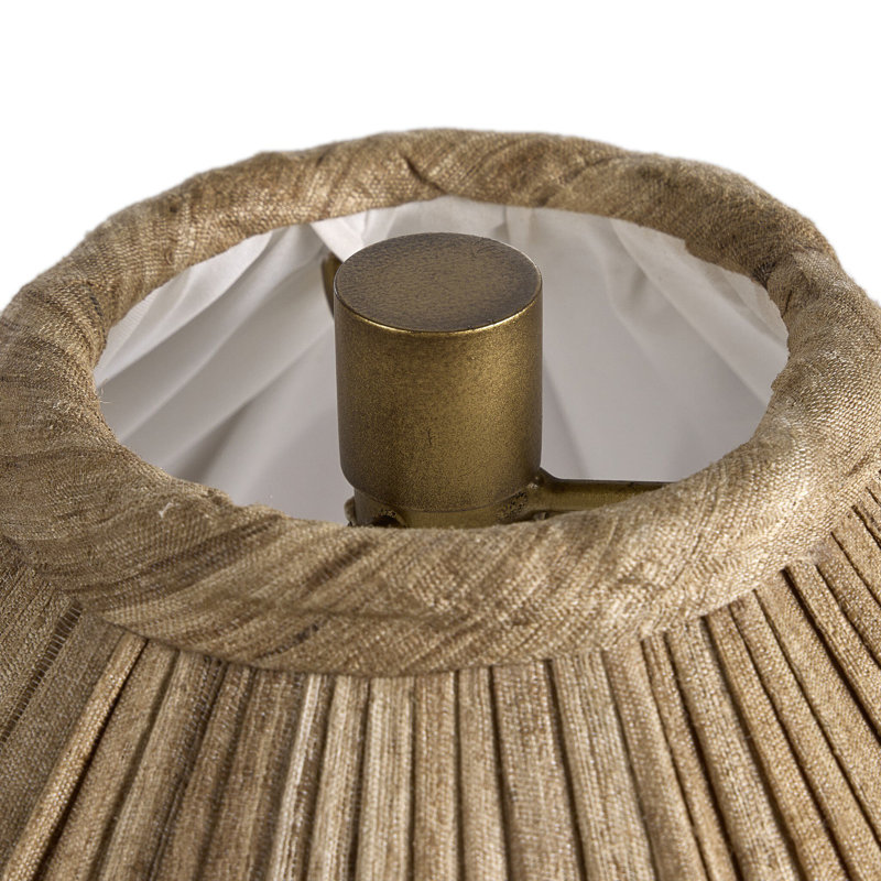 Cordelia Table Lamp-Natural Silk