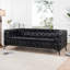 Canapé à accoudoirs carrés de 84,06 po de largeur avec coussins amovibles pour un maximum de confort et de style-1124423565