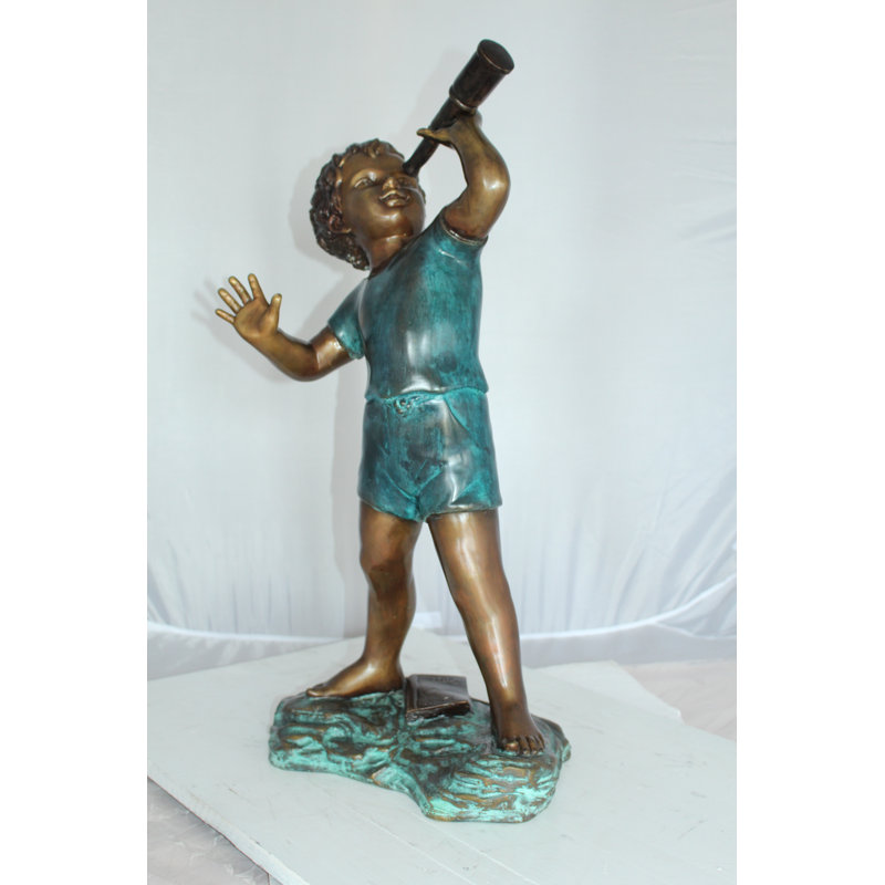 Hermosillo Boy with Telescope Statue