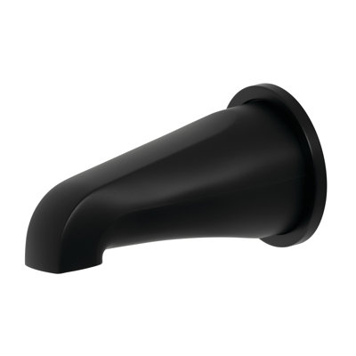 Kingston Brass Shower Scape 5-Inch Non-Diverter Tub Spout with Flange