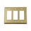 Rope 3-Gang Rocker Wall Plate