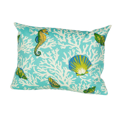 Kittery Outdoor Reversible Throw Pillow