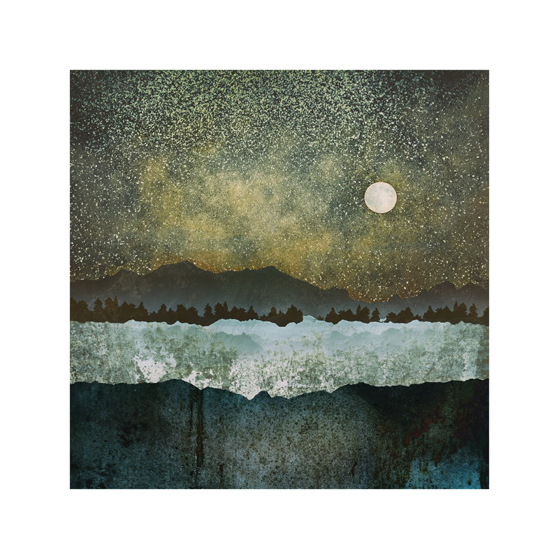 Stars by Stars - Wrapped Canvas Print, 45.72 cm H x 45.72 cm W x 1.91 cm D