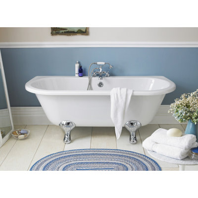 Kenton 1700mm x 750mm Soaking Acrylic Bathtub