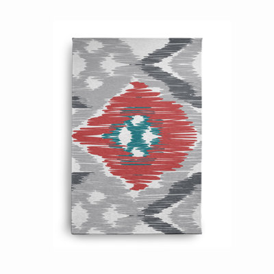 Chenille Ikat Indoor Rug