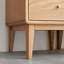 Armoire d'appoint d'angle avec tiroir et porte en verre Layton