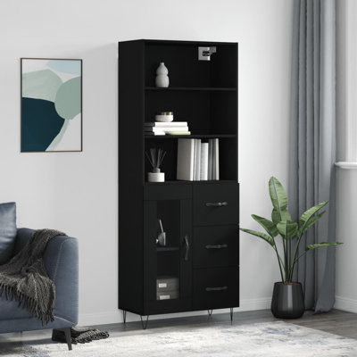 Lika 69.5cm Wide 3 Drawer Highboard