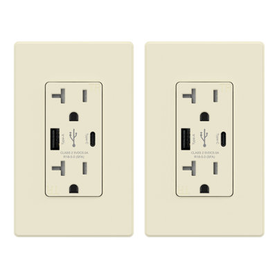 20 Tamper Resistant Duplex Outlet