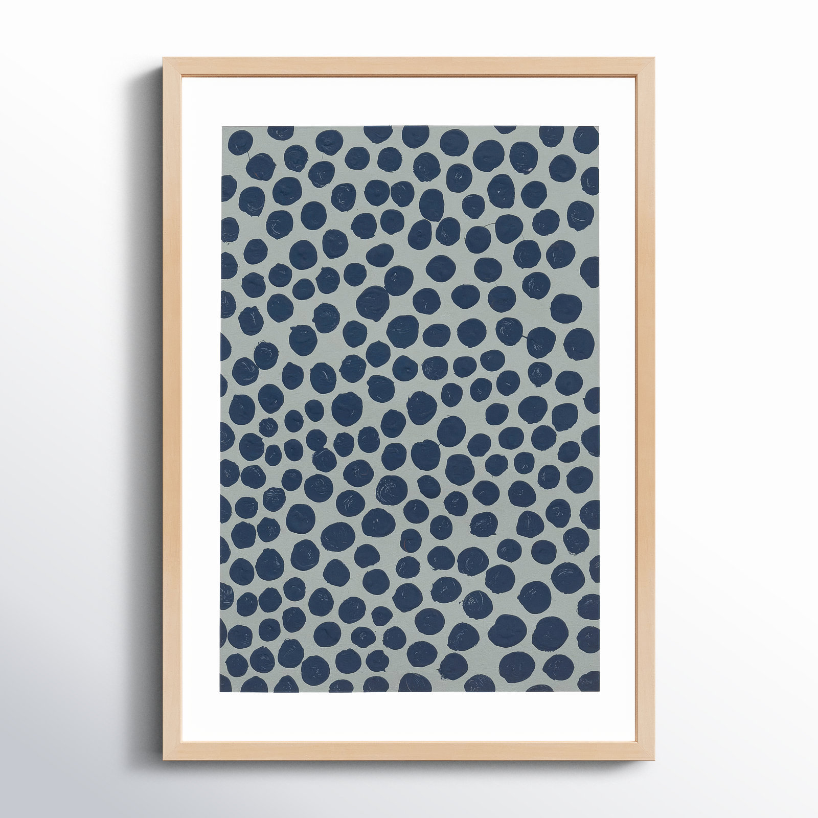 Blackberry On Gray by Michela Sorrentino, 20" H x 14" W x 1.25" D, Brown