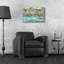 «Dock City» par Estelle Grengs, art mural en verre acrylique-2069781324