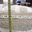Pouf tressé 100% coton Grandcanyon, beige
