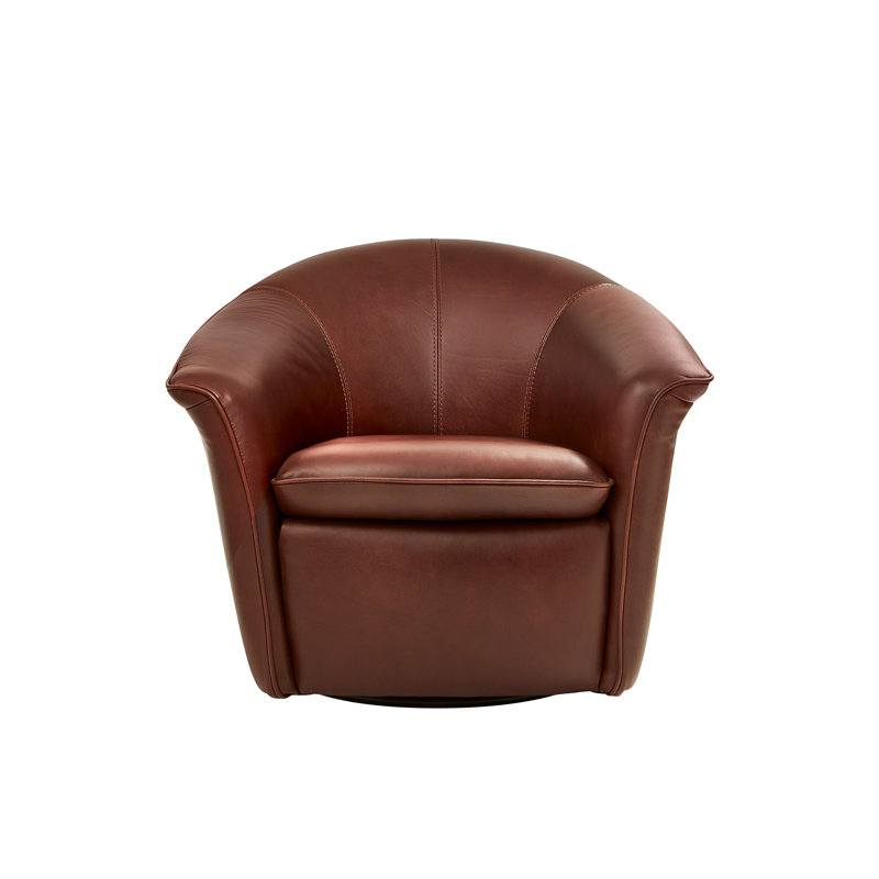 Scoop Swivel Barrel Chair