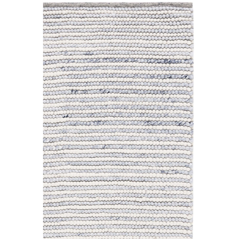 Tapis en laine et en coton tissé à la main par MSR Natura 9650 Martha Stewart, Tapis de couloir 2 pi 3 po x 9 pi