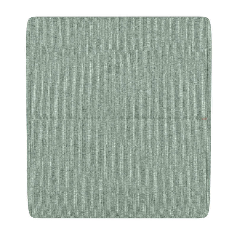Sunbrella® Outdoor Ottoman Cushion, Canvas Spa Sunbrella® Canvas, 4" H x 22" W x 20" D