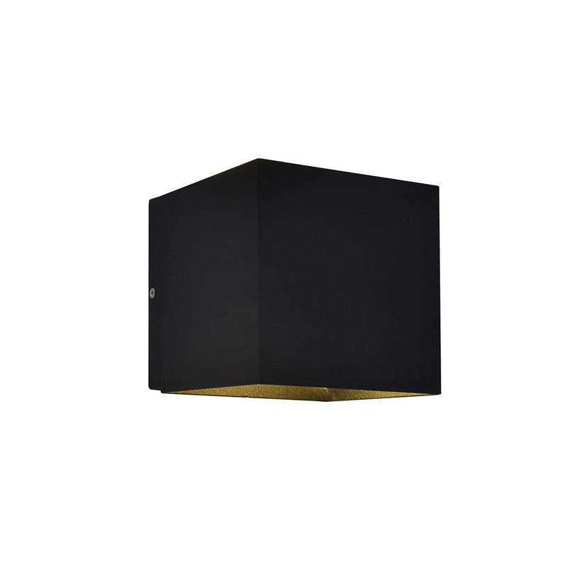 LED Outdoor Sconce, Black