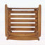 Chaise d'extérieur en bois d'acacia, ensemble de 2, durable et confortable pour le patio et le jardin