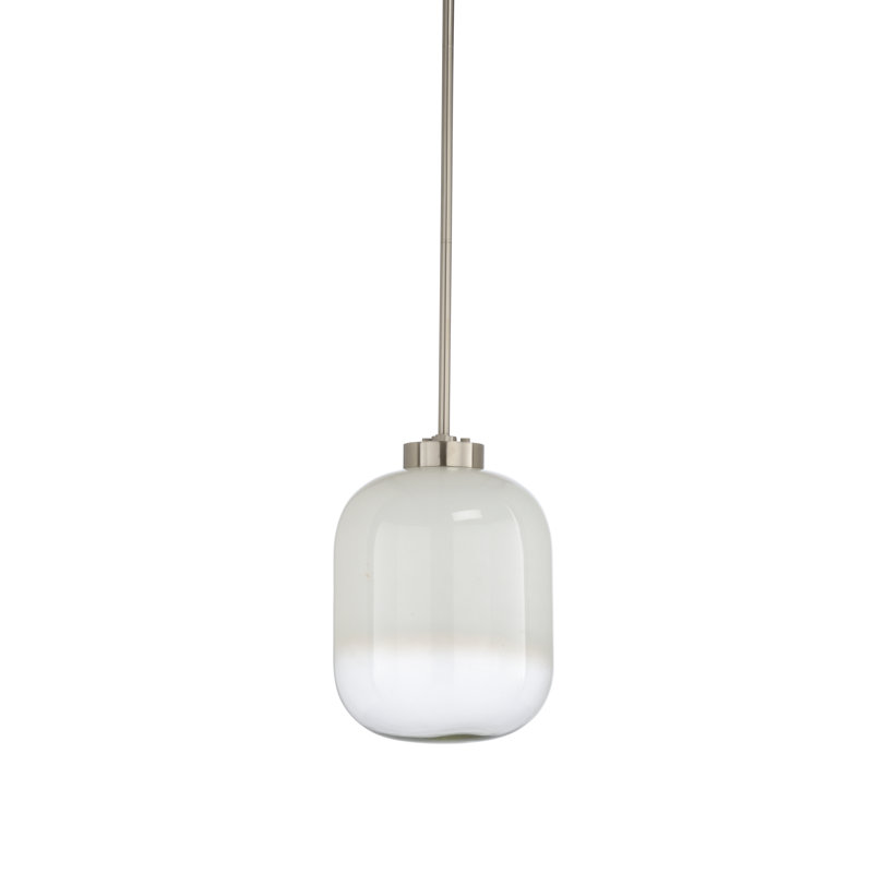 Subway 1 - Light Pendant, Nickel, 24" H x 17" W x 17"D