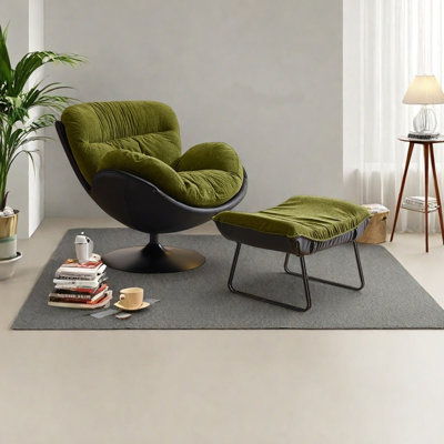 Swivel comfortable light luxury leisure chair