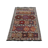 Burano Hand Knotted Wool Geometric Area Rug