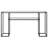 Kiyel 55'' Glass Top Console Table-1278321983