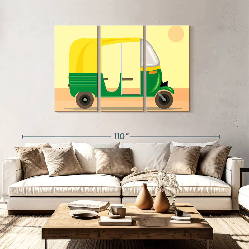 Mehar Motor Rickshaw, H 48 po x l 74 po