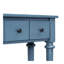 Table d'entrée avec 4 tiroirs, console rétro avec tablette ouverte pour les entrées, les salons et les couloirs (bleu marine)-1530890694