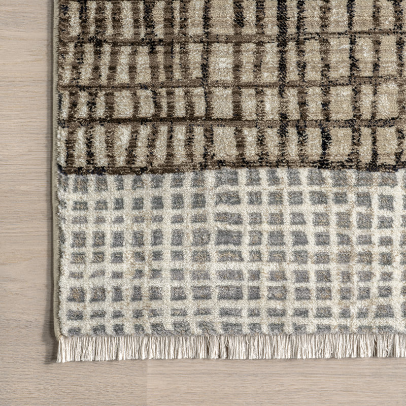 Tapis à motif abstrait Park, Rectangle 12 pi x 15 pi 9 po